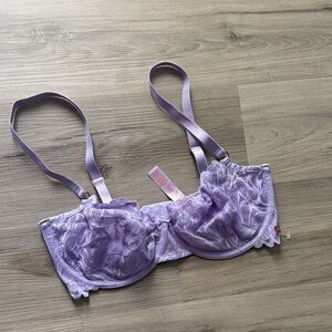 Savage X Fenty Lilac Lace Bra